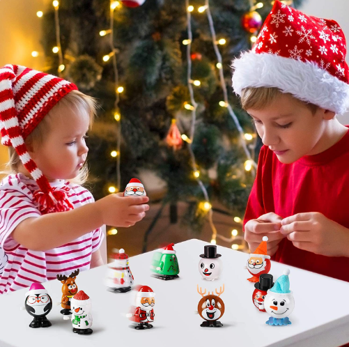Kerst opwindspeelgoed