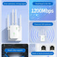 Dual-Band WiFi Booster – 1200Mbps, 4 Antennes & Door-Muur Dekking (Plug & Play, Gaming Vast!)