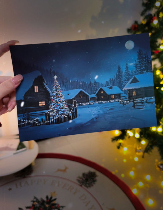 Kerstkaarten zorgen voor een verrassing  - Verlichting voor Kerstmi