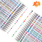 🎅Kerstuitverkoop 70% KORTING!!🎄🎁50.000+ VERKOCHT! Bijna uitverkocht✨Meerkleurige gelpennen set voor tekenen en kleure