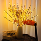 🌿 KOOP 2, KRIJG 3! ✨ LED-SLINGER "WILGENTAK" - 5 knipperende standen & werkt op batterijen, etherische decoratie voor slaapkamer en feesten, eenvoudige draadloze installatie 🌙