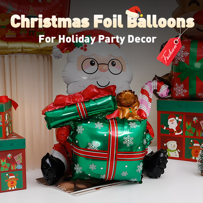 Kerstfolieballonnen voor feestelijke decoratie