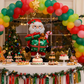 Kerstfolieballonnen voor feestelijke decoratie