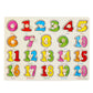 Leuke en leerzame houten puzzel met pinnen voor peuter