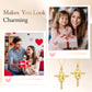 🎄✨Kerstmis tijdelijke aanbieding🎁Elegante Maria-kruishanger met strass-steentjes