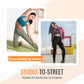 Sneldrogende Yoga Legging met hoge stretch