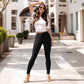 Sneldrogende Yoga Legging met hoge stretch