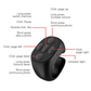 Vingerpunt Afstandsbediening met Draadloze Bluetooth-technologie