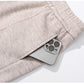 Dameswinterbroek met hoge taille, elastische tailleband en rechte pijpen