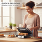 1400 W elektrische panini-pers & grillmaker