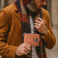Men's Vintage Compact Zipper Wallet