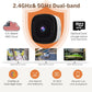 3MP 2K indoor WiFi-camera – dual band, AI kleurnachtzicht & bewegingsdetectie