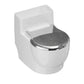 Wandmontage Kattenvoerbak in Toilet Vorm