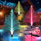 🔥Kerstactie 50% korting - 🎄7 in kleur veranderende kerstboomverlichting op zonne-energie🎄
