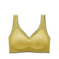 Latex seamless non-steel ring bra