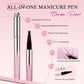 🥳2026 HOT SALE🥳💞50K+ SOLD!💝💫Hot Sale 50% OFF! All-in-One Cat Eye Nail Gel Pen – Get a hypnotic cat-eye effect in one stroke! Magnetic gel, lasting shine, salon magic at home. 🖤🌌