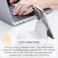 15W Snail-Shaped Magnetic Wireless Charging Station with Night Light