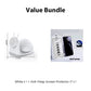 15W Snail-Shaped Magnetic Wireless Charging Station with Night Light
