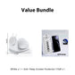 15W Snail-Shaped Magnetic Wireless Charging Station with Night Light