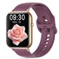Smartwatch voor dames en heren, fitnesstracker met beantwoorden/bellen, fitnesshorloge met slaaptracker/100 sporten/IP68 waterdichte stappenteller