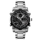 Waterdicht militair herenhorloge (analoog-digitaal)