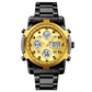 Waterdicht militair herenhorloge (analoog-digitaal)