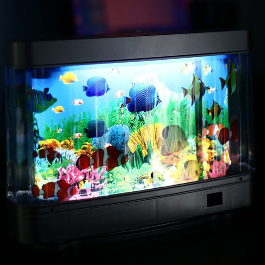 Cadeaukeuze - Kunstmatige tropische vissen aquariumlam