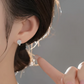 📢📢50%  KORTING !!!⏰Schitterende faux moissanite hoepeloorbellen voor dame