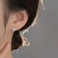 📢📢50%  KORTING !!!⏰Schitterende faux moissanite hoepeloorbellen voor dame