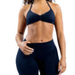 Seamless Halter Neck Sports Bra