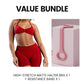 Seamless Halter Neck Sports Bra