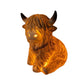 🎉🐮Schattig Highland Cow Nachtlampje – Warmte & Rustieke Charme voor Jouw Kamer!