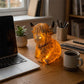 🎉🐮Schattig Highland Cow Nachtlampje – Warmte & Rustieke Charme voor Jouw Kamer!