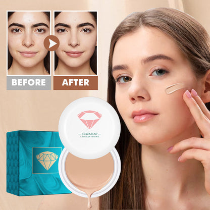 Waterdichte, dekkende, romige concealer