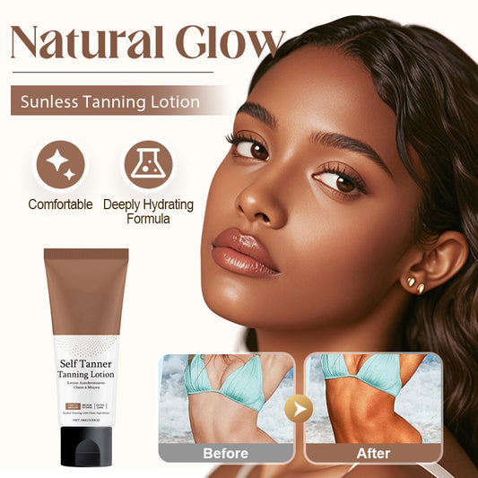 Natural Glow Zonnebrandcrème zonder zo