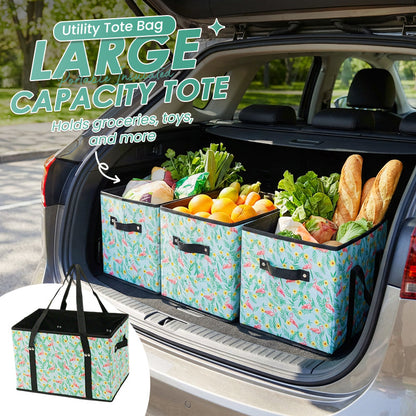 Handige draagtas voor boodschappen en picknick