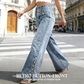 🔥 2026 NIEUW! Hoge Taille Jeans met Wijde Pijpen – Comfortabel & Trendy 👖