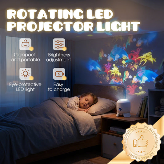 Dynamische roterende LED-projectorlam
