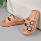 Open-Toe & Cut-out Slide Sandals