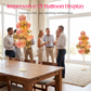 13-Balloon Stand Kit for Table and Floor Decoration