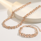 💎50% KORTING NU✨Verstelbare Strass Blad Link Ketting & Armband Set – Elegant Ontwerp, Sprankelende Kristallen & Perfect Cadeau🍃