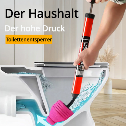 💎 Huishoudelijke Hogedruk Toilet- en Afvoerreiniger – Directe Ontstopping Zonder Chemie 🚽