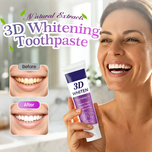 3D Whitening Tandpasta met natuurlijke extracte