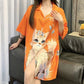 Cute Cat Print Breathable Dress