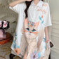 Cute Cat Print Breathable Dress