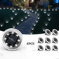 Waterdichte Solar Grondspot Set 💡Automatisch licht in je tuin, zonder gedoe met kabels – Gaat de hele nacht mee