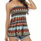 Sexy strapless top met ruches voor dame