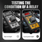 Relaisdiagnosetester met LED-indicatielamp