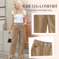 Women' s High Waist Wide Leg Straight Jeans