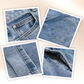 Women' s High Waist Wide Leg Straight Jeans